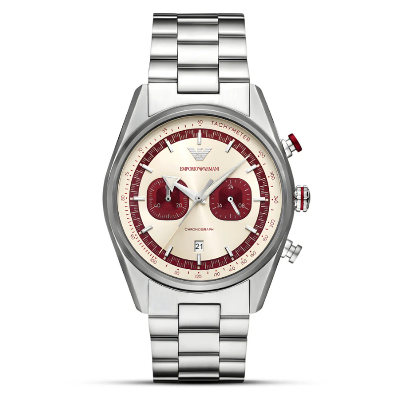 Emporio Armani Multicolor Dial Men's Stainless Steel Watch